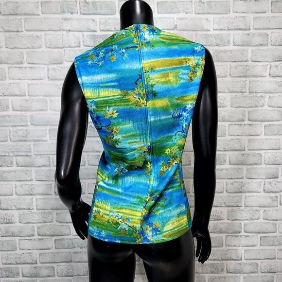 Vintage 70s‎ Suits Galore Womens S/M Polyester Jacket & Tank Set Leisure Suit - Picture 8 of 15